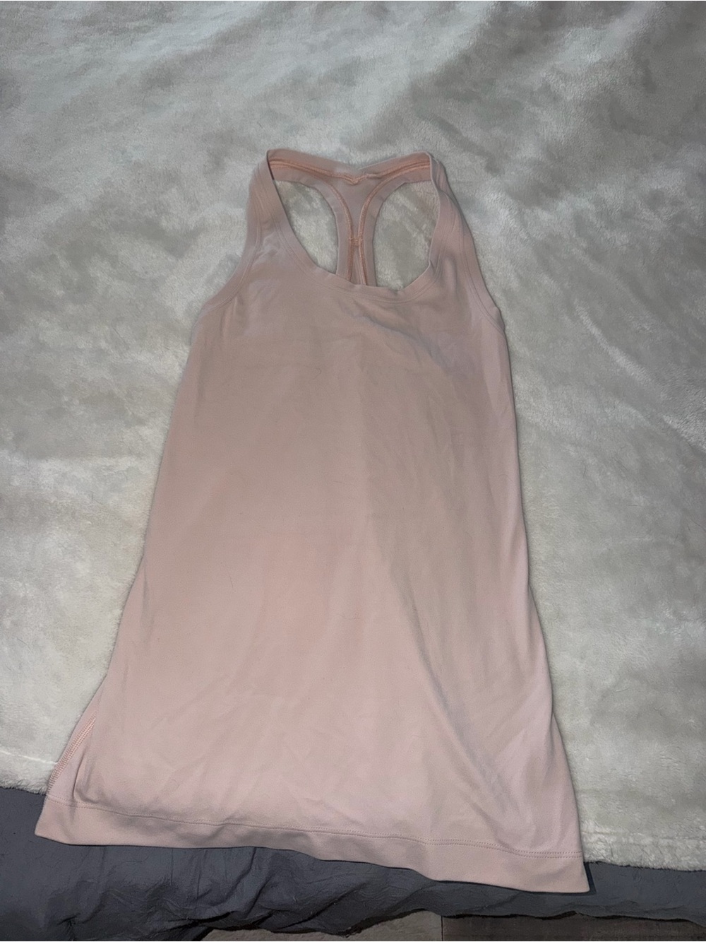 lululemon athletica Light Pink Racerback Tank Top